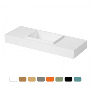 Square-Shaped Countertop Basin - GA6651